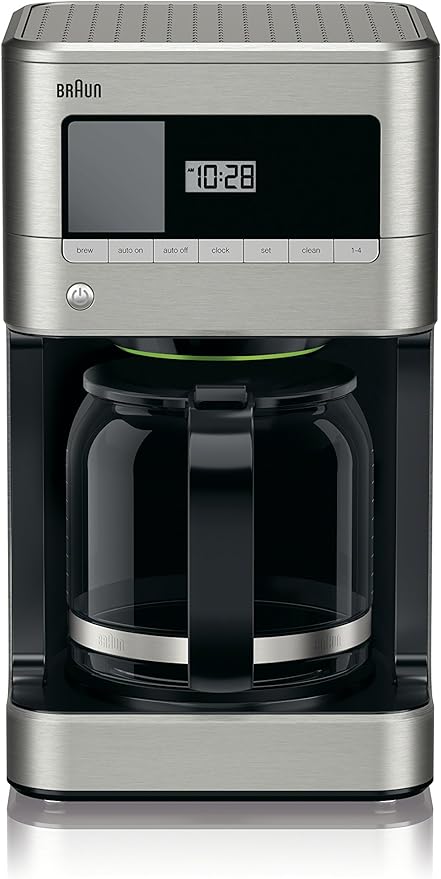 Braun KF7070 BrewSense Drip Glass Coffee Machine - Amazon