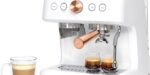 Café Bellissimo Semi Automatic Espresso Machine + Milk Frother - 2024