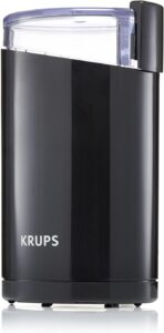 Krups Coffee Grinder One-Touch: Simple, Compact, and Powerful!